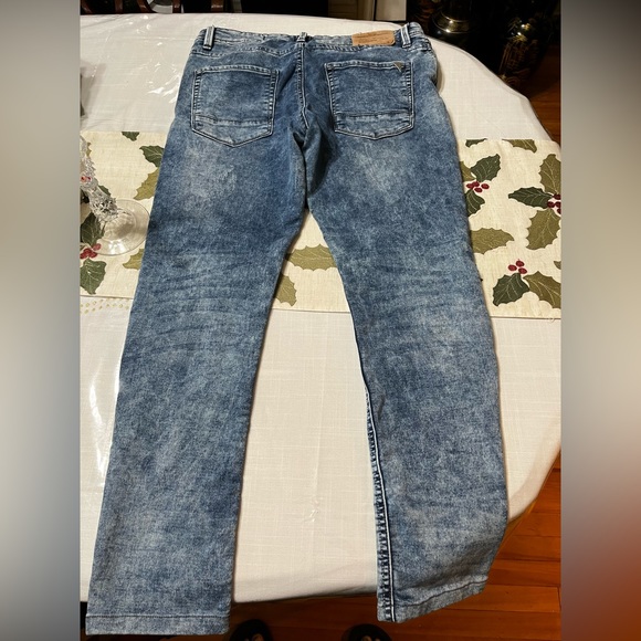 Point Zero Denim Sweat Jeans (Blue) - Picture 2 of 4